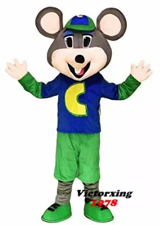 Foam Chuck E. Cheese Mouse Party Mascot Costume