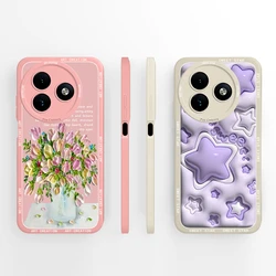 Phone Case For itel S24 Fashion Simplicity Stlye Liquid Silicone Premium Protection Covers For itel S 24 Anti Slip Fundas Coque