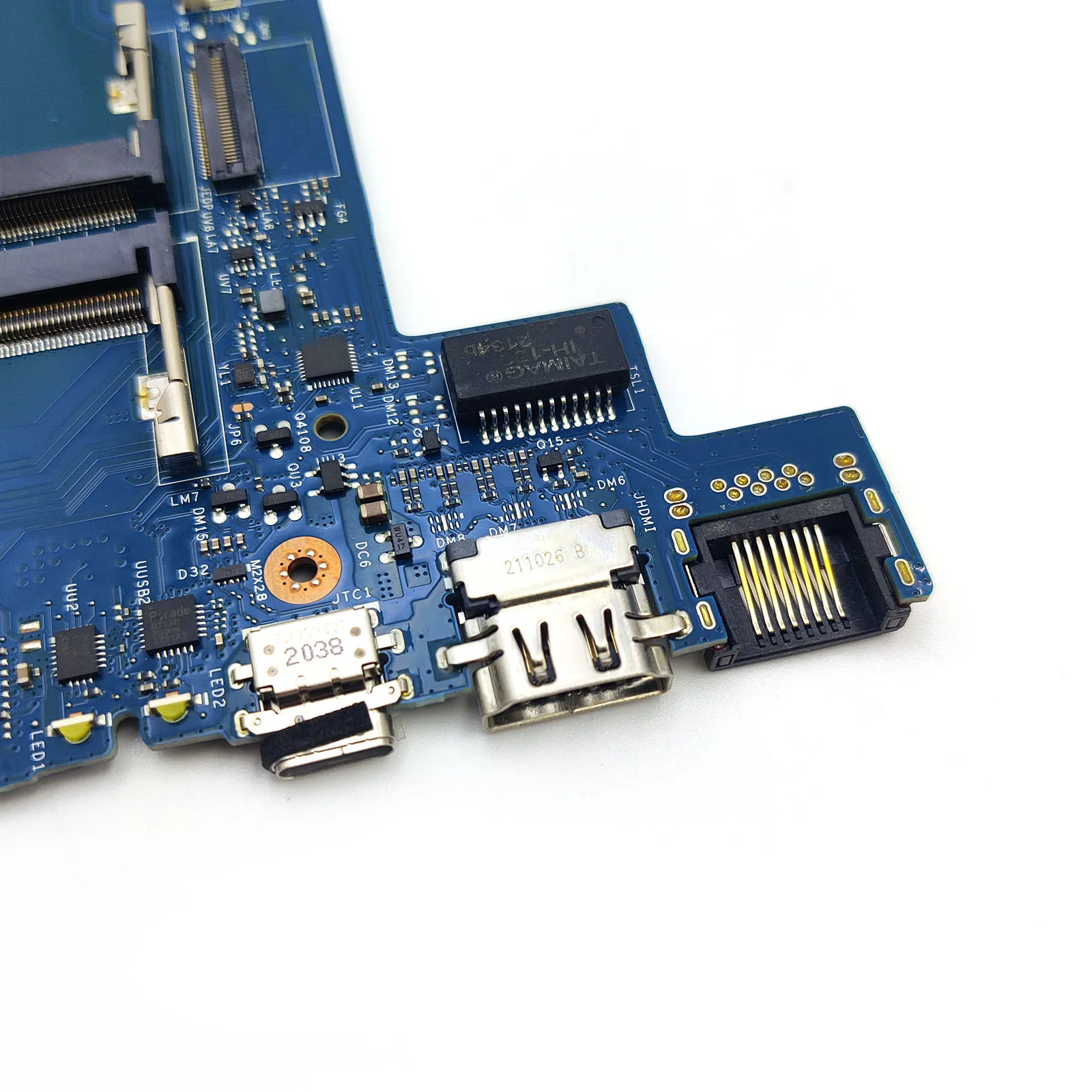 LA-K205P для материнской платы ноутбука HP LA - K205P Pavilion 15 - DW 255 G8 TPN - корпус C151 ​   Материнская плата ноутбука