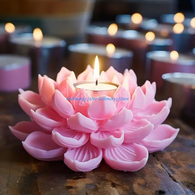 573B Unique Candles and Decorative Pieces Crafting Silicone Mold for DIY Enthusiasts