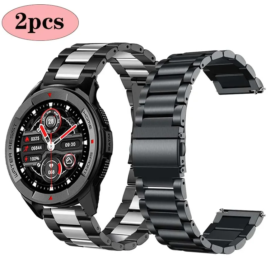 Metal Strap for Mibro Watch X1 Metal band / Mibro Lite / Mibro Color Air Bracelet Stainless Steel Leather Wristband Watchband