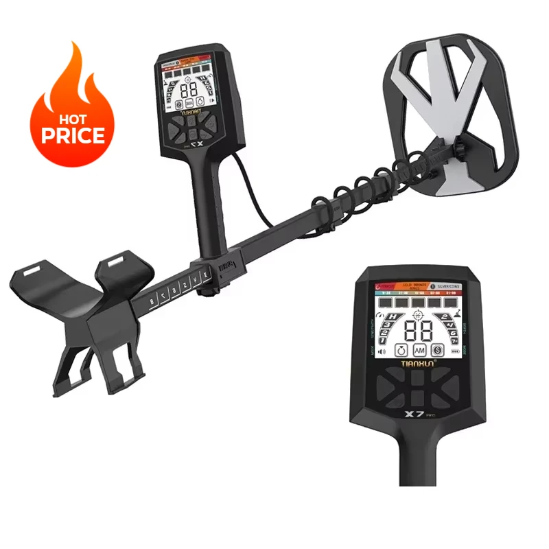Detector de Metales subterráneo TIANXUN X7 Pro profesional, sensibilidad, cazador de metales, excavadora de oro, cazador de tesoros, buscador de profundidad de 2,5 m