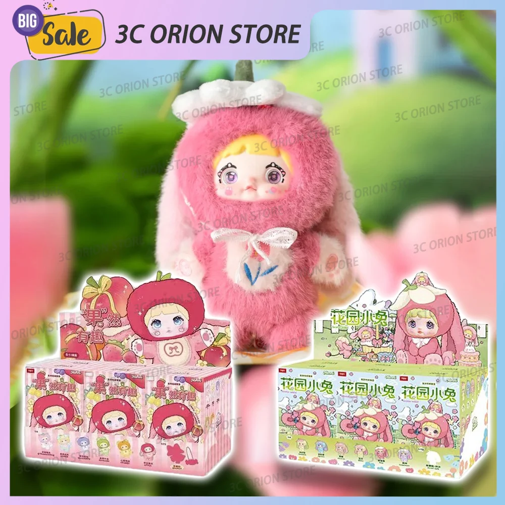 Genuine Nommi Garden Rabbit Series Nommi v2 Vinyl Blind Box Cute Doll Collection Figurine Kawaii Desk Decoration Children Gift