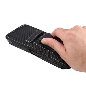 Men Universal Mobile Phone Belt Clip, Túi thắt lưng cho iPhone 15, 14, 13, 12 Pro Max, Samsung, Huawei, Xiaomi, Nylon, Call Case 8 Bán hàng chính Coldre Universal Velado - №4