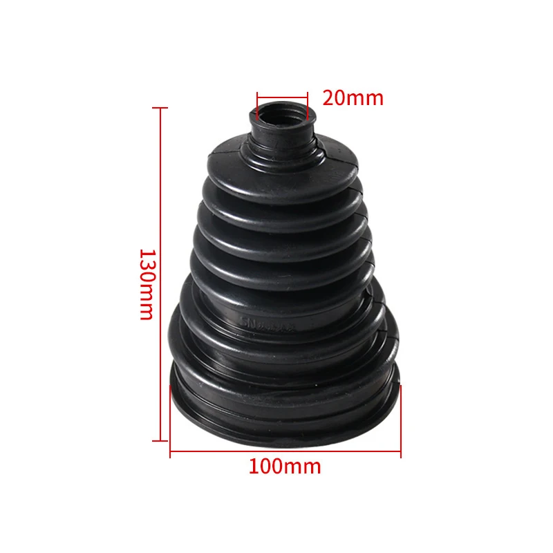 Universal Silicone Outer CV Boot Constant Flexible Velocity Joint Constant-velocity Dust Cover Anti-aging Wear Resistance