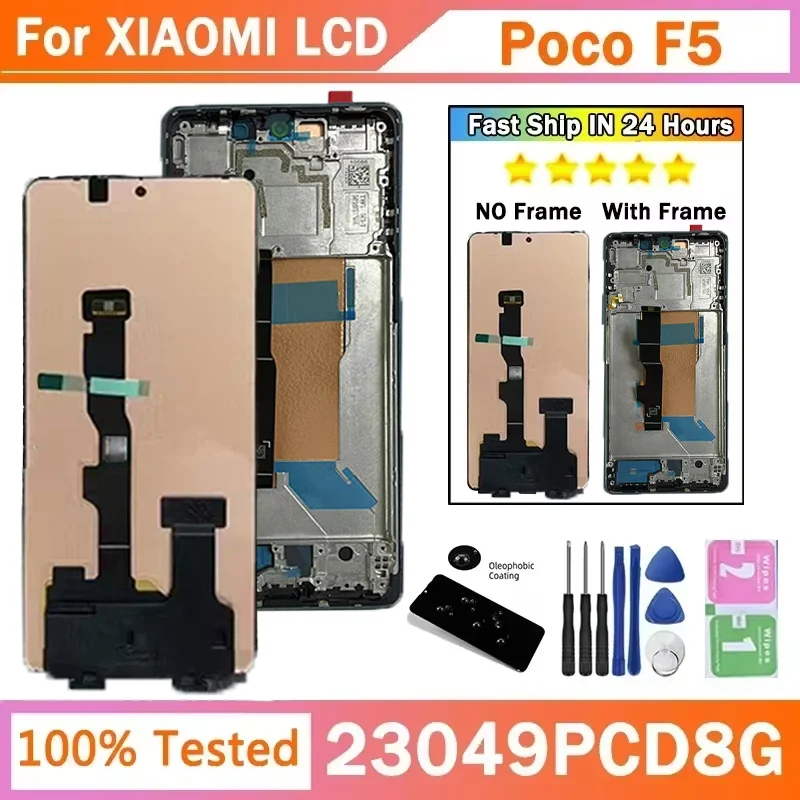 667-インチ-amoled-xiaomi-poco-f5-液晶ディスプレイタッチスクリーンデジタイザアセンブリ-poco-f5-23049pcd8g-、-23049pcd8i-ディスプレイ