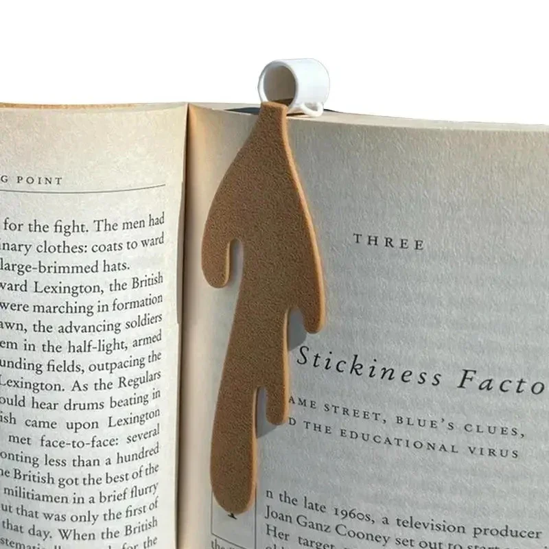 Spilled Coffee Bookmark Graduation Funny Bookmarks Gifts for Graduates Book Lovers Spilled Coffee Mug Bookmarks Book Accessories