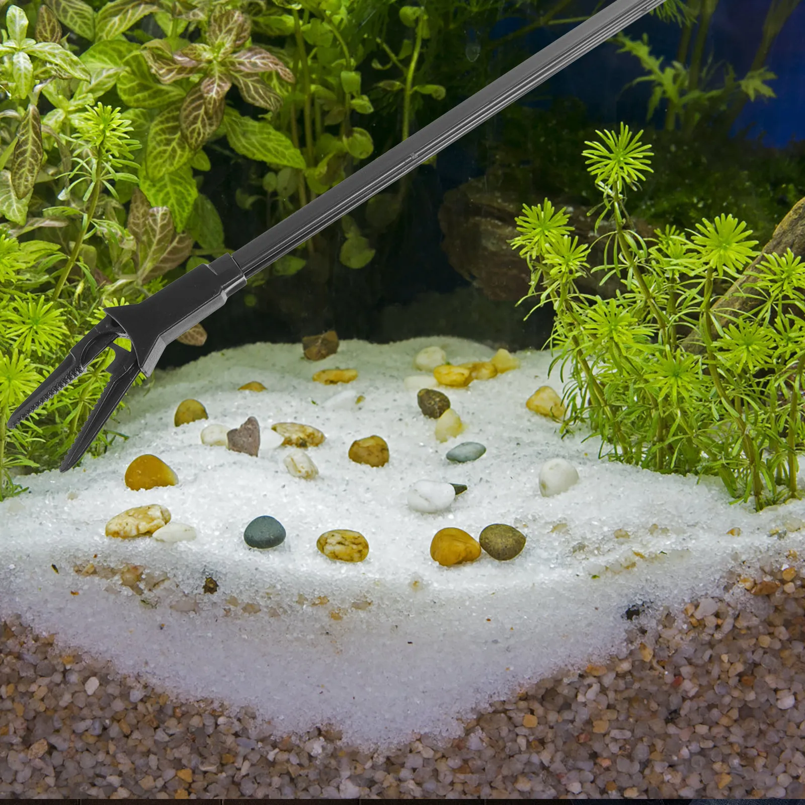 Planted Clip Tweezers - 2Pcs Aquarium Water Plant Tweezer Long