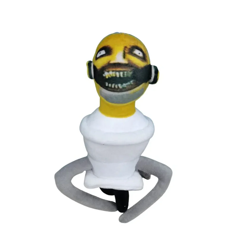 핫한 재미있는 봉제 인형 장난감 수집용 선물 어린이 팬 성인 생일 애니메이션 게임 피규어 봉제 인형 스키비디 화장실 인형