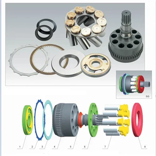 Детали экскаватора SG02 SG025 SG04 SG08 SG12 SG20 Запасные части гидравлического насоса для экскаватора