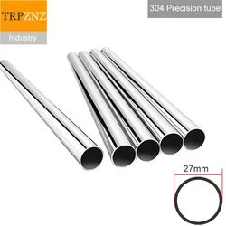 304 stainless steel tube precision pipe Outer diameter 27mm inner diameter 25mm 24mm 23mm tolerance 0.05mm polished inside outsi