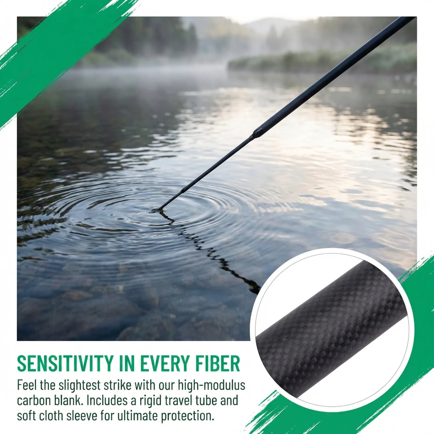 

Удочка Goture Tenkara 12 футов, карбоновая, 108 г, легкая, 3/7-го класса жесткости, с нескользящей пробковой рукояткой, портативная, для нахлыстовой ловли на ручьях, с сумкой для переноски