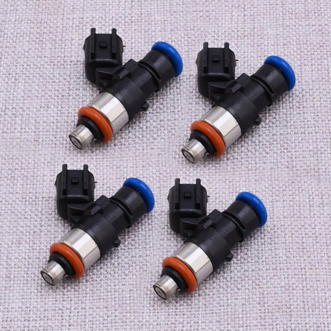 

ZZJ113250A 0280158051 4Pcs Fuel Injectors FJ988 12576341 0280158091 Fit for Ford Edge Taurus Lincoln Mazda Mercury 3.5L 3.7L