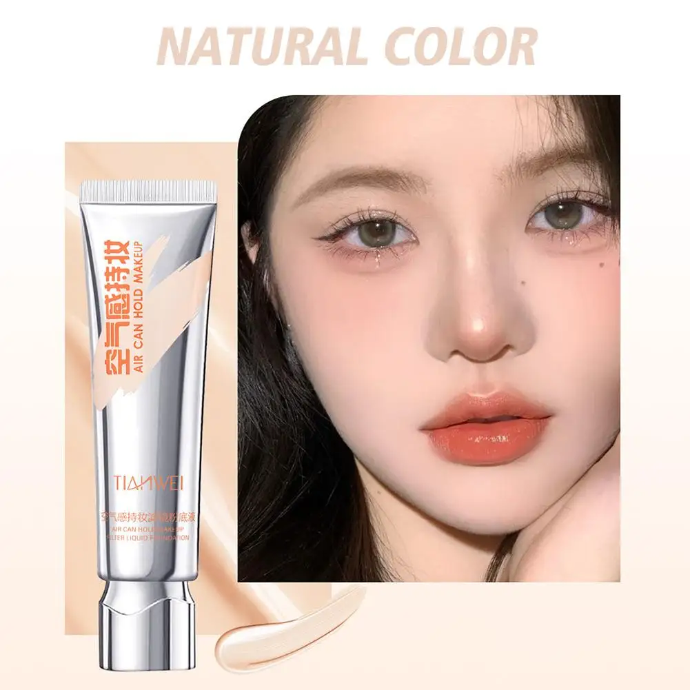 Airy Lasting Makeup Foundation Moisturizing Concealer Pore Color Makeup Brightening Invisible Skin 30ml Cream Isolation Pri F9e7