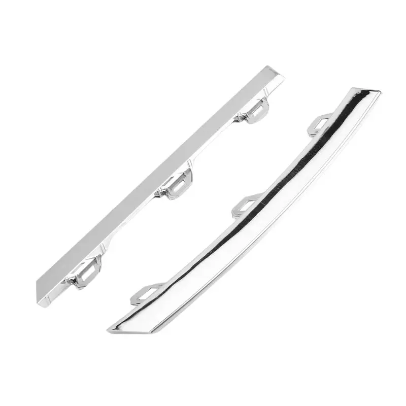 Fog Light Trim Strips For BMW 5 Series G30 2016-2023 Car Front Bumper 51119463475 51119463476