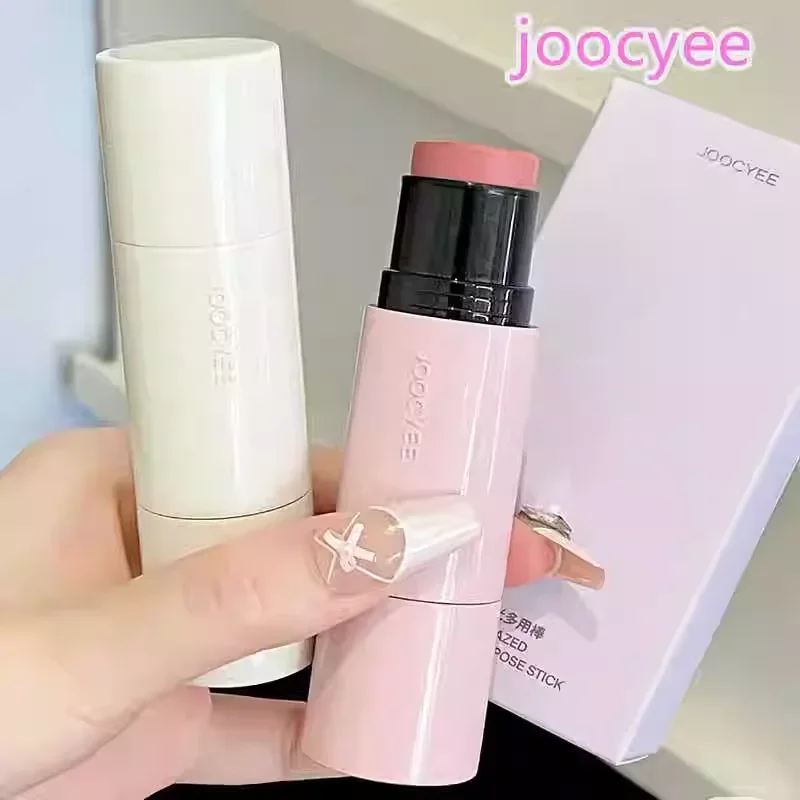 JOOCYEE Blusher Glazed Multi-Purpose Stick Long-lasting Blush for Eyes and Cheeks Water Light Original Beauty Makeup Cosmetics