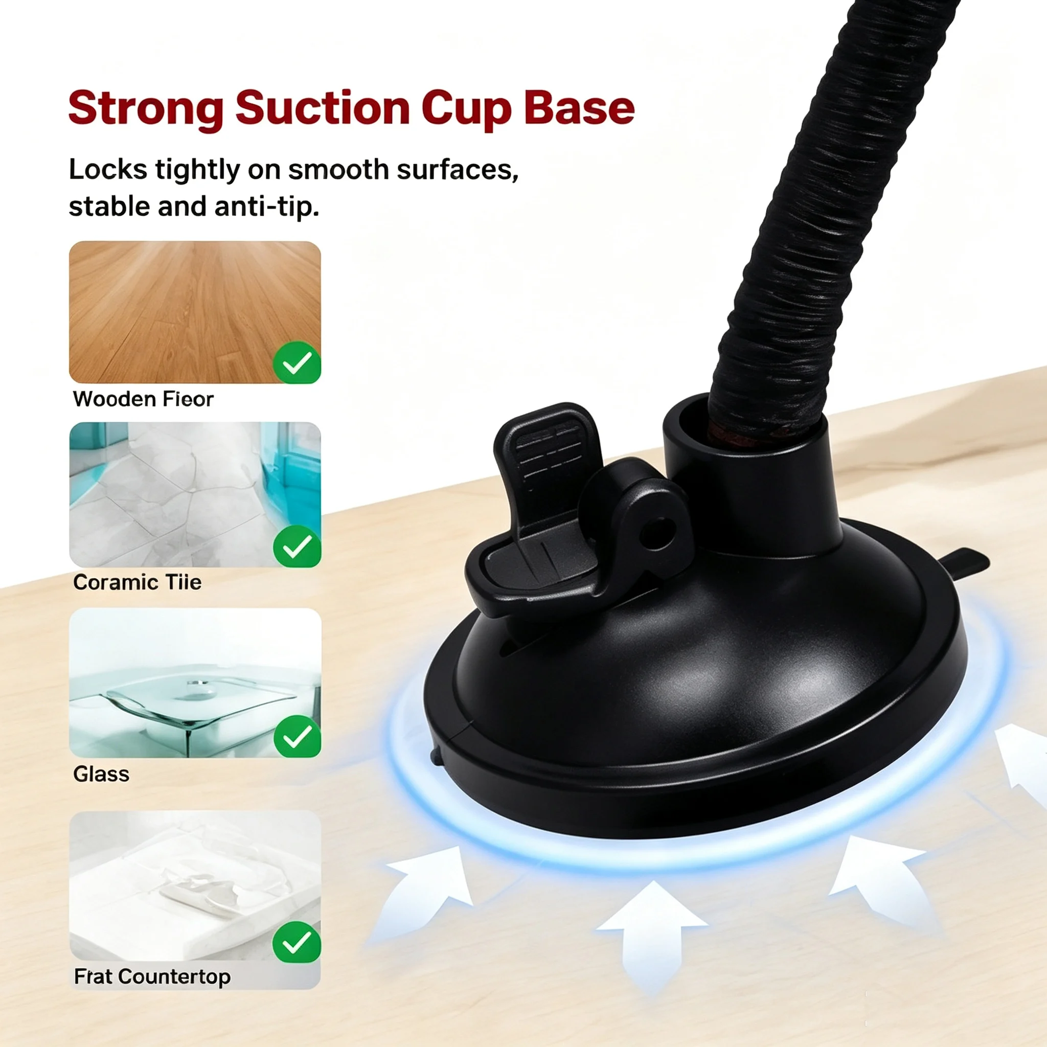 Cat Mini Boxing Punching Bag Toy Suction Cup Base Interactive Kitten Play Toy Stress Relief Pet Scratching Toy for Indoor Cats - view 6