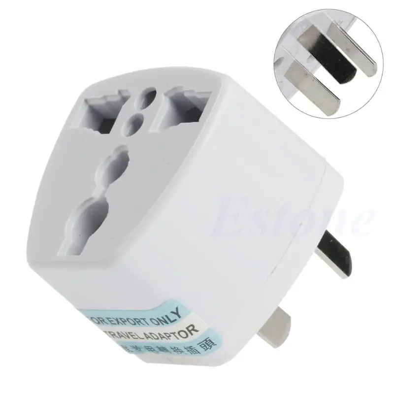 

R9UF UK US EU Universal to Australia Plug AC Power Adapter Travel Converter