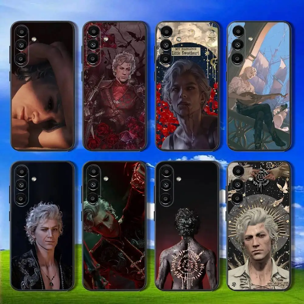

Astarion B-BaldurS G-Gate 3 Phone Case For Samsung Galaxy A13,A21s,A22,A31,A32,A52,A53,A71,A80,Soft Black Shell