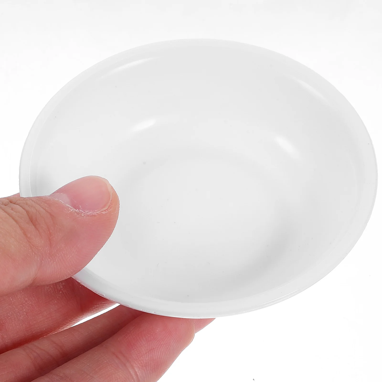 

12pcs Mini Soy Sauce Dishes White 2 8 Inch Diameter 7 2 Height 1 9 Cm Ideal Home Commercial Use PP Compact Size