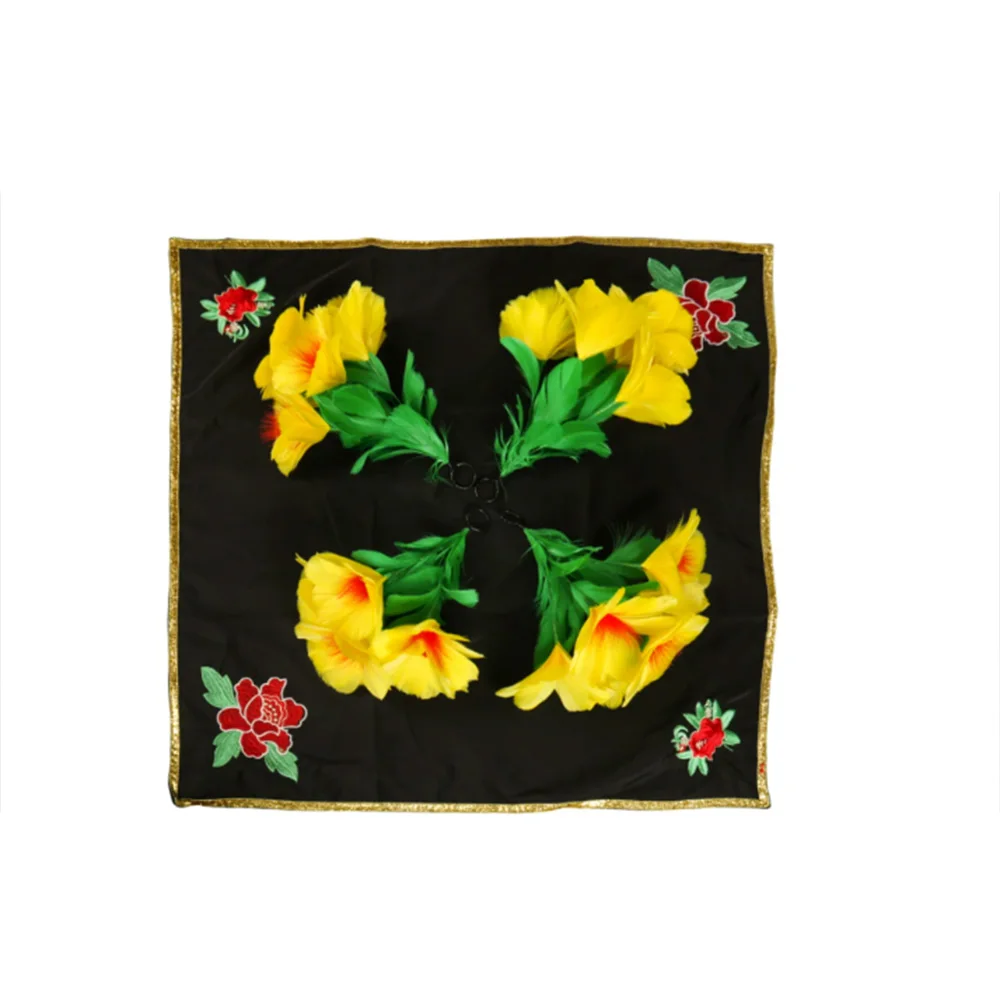 tour-de-magie-avec-mouchoir-rond-et-plume-illusion-de-scene-facile-accessoire-pour-magicienne-performance-scenique