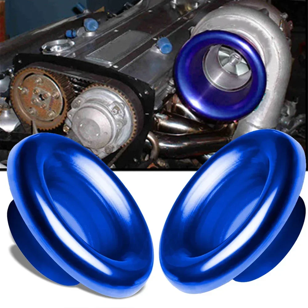 4 Inch Universal Short Bellmouth Velocity Stack Air Intake Turbo Horn Funnel Cover for Car Truck Performance Parts