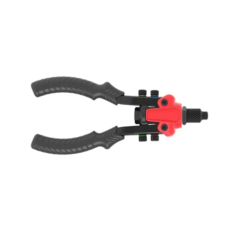 

Manual Rivet Gun Multifunctional Rivet Gun Kit with 3 Rivet Heads 3 in 1