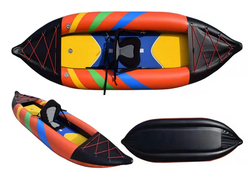 

Economic type Cheap OEM ODM Brands Wholesale PVC 1 Person Inflatable Kayaks With Paddle