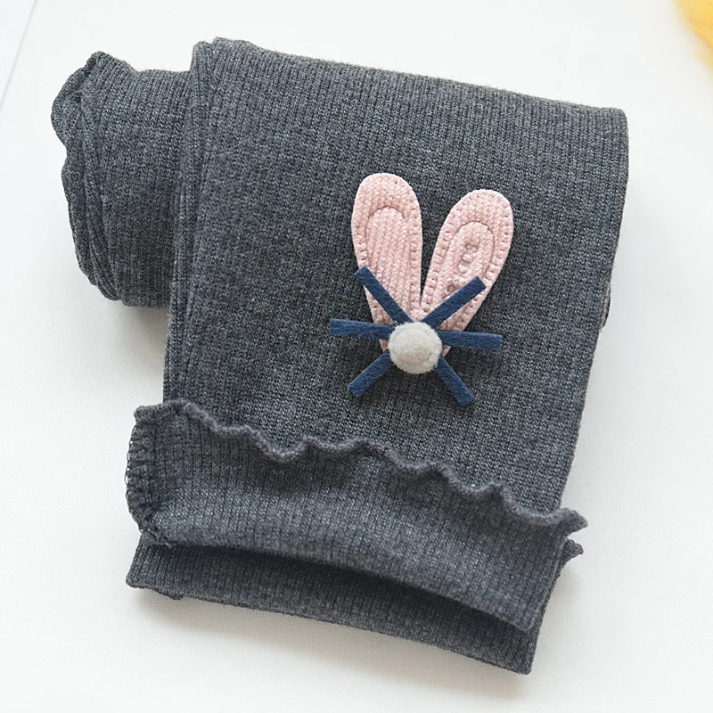 Mädchen Leggings Herbst Frühling niedliche Baumwolle elastische Taille Kinder Kinder Baby Hosen unten – Detail 11