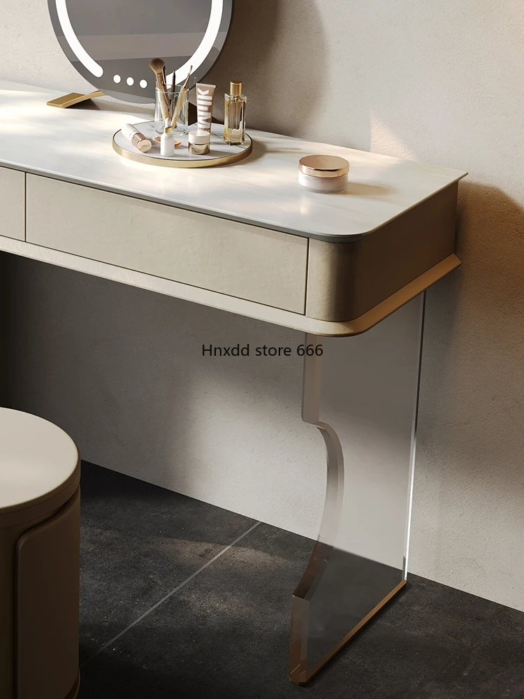 Commode de luxe en marbre naturel, commode intégrée