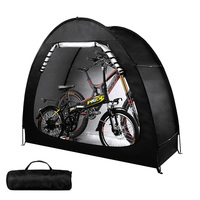 Bicycle Tent Outdoor Storage Waterproof, Outdoor Bicycle Cover Storage Tent, 210D Waterproof Silver Coating Oxford Bicycle Cover