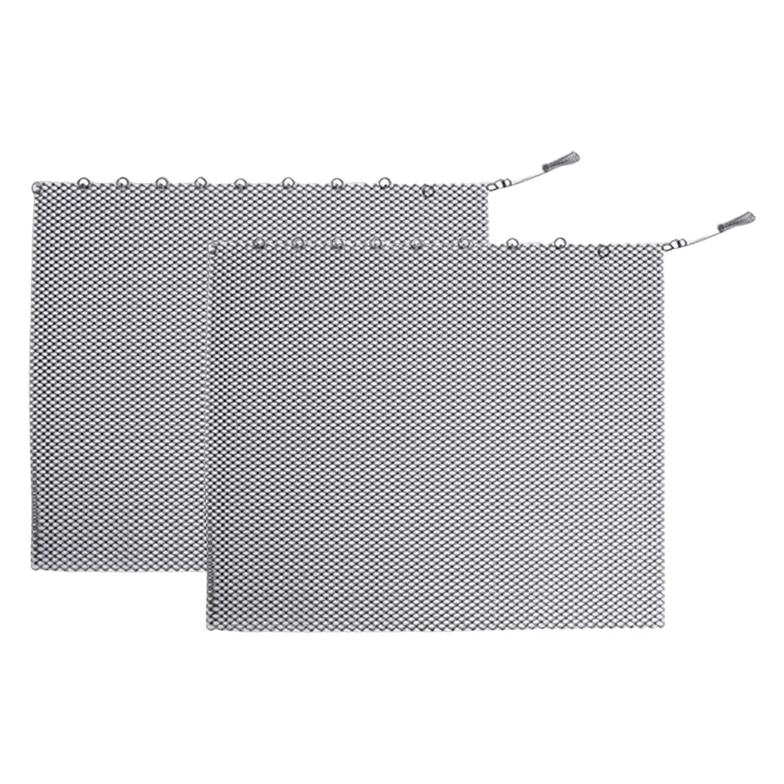 Fireplace Mesh Screen Curtain Prevent Sparks Wear Resistant Office Home