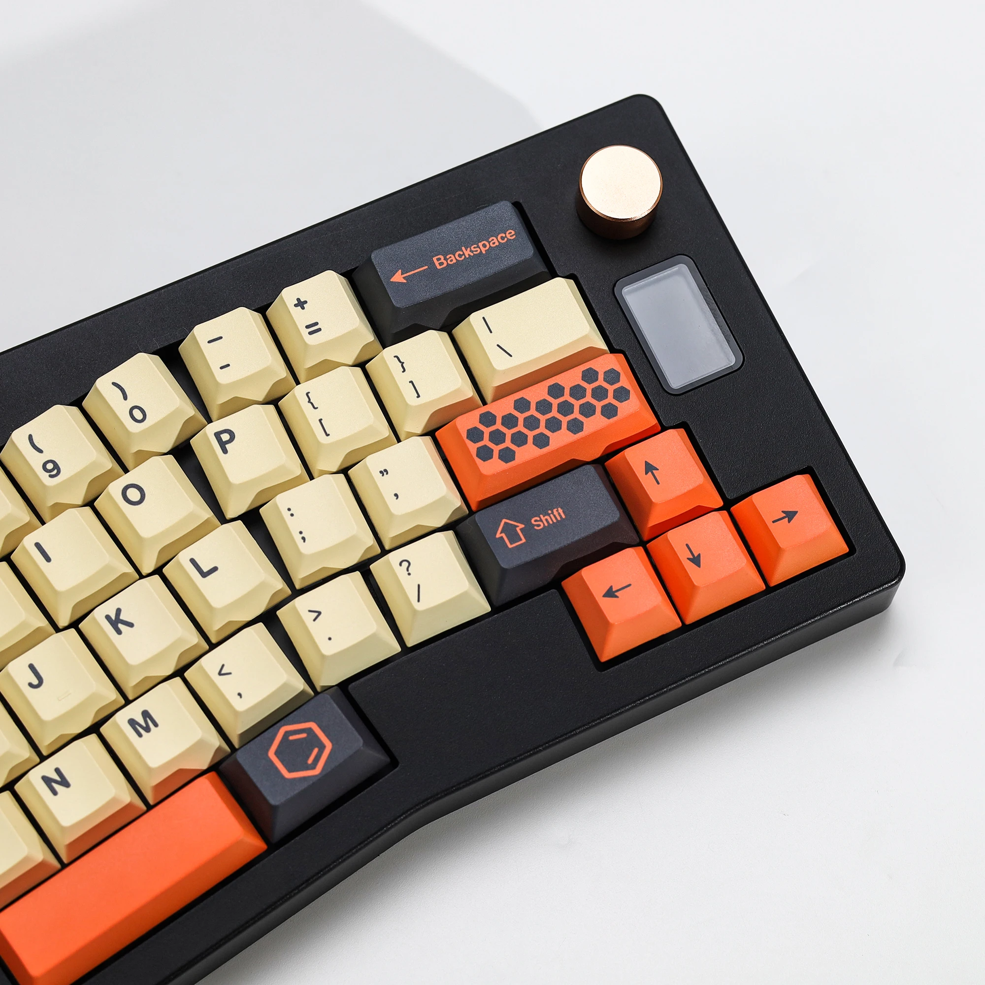 KBDiy GMK Tastenkappen Retro GMK Carbon Cherry Profil PBT Alice Tastenkappen Benutzerdefinierte DIY für MX-Schalter Gaming 60 Mechanische Tastatur KIT – Detail 13