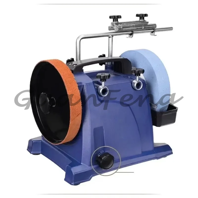 H8 8 Inch Low Speed Water-Cooled Electric Knife Sharpener, Desktop Grinder for Woodworking Chisels & Carving Knives
