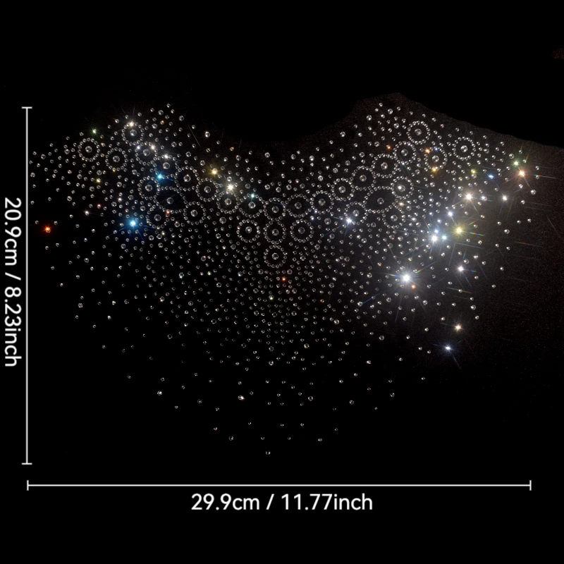 

Collar decoration, diamond rhinestone sequins, DIY clothes, T-shirts, decorative patches, clothing accessories