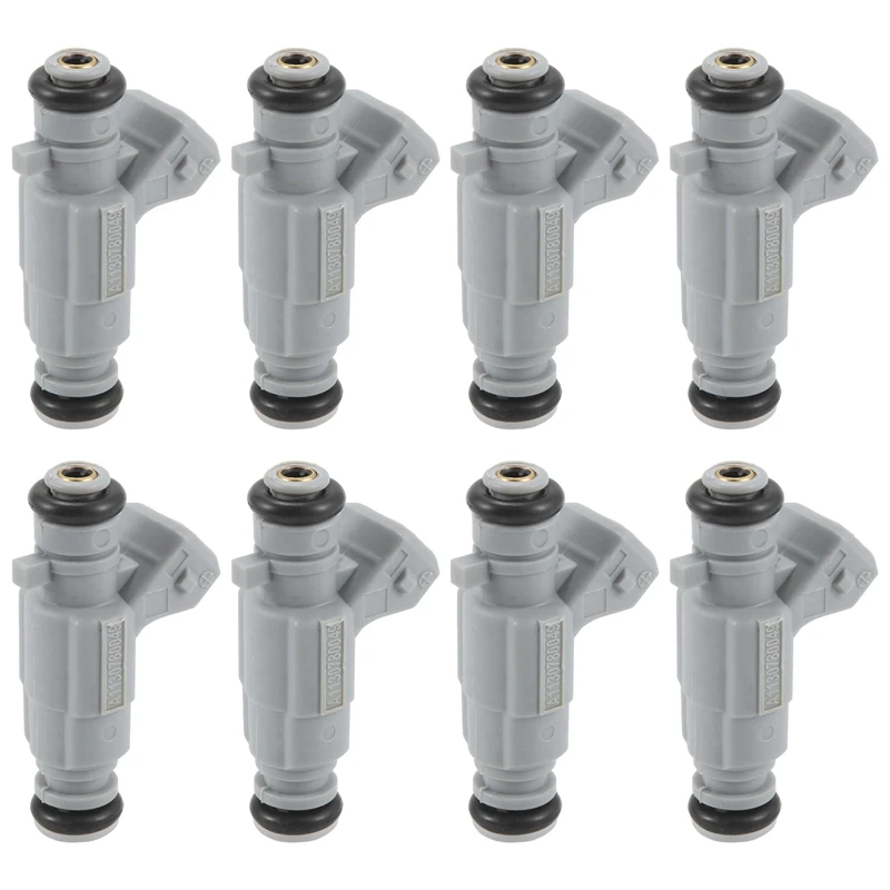 Fuel Injector For Mercedes Benz E/G/M/S Class From 1998-2000 4.3 5.0 V8 0280155744 , 1130780049 Replacement Accessories 8Piece