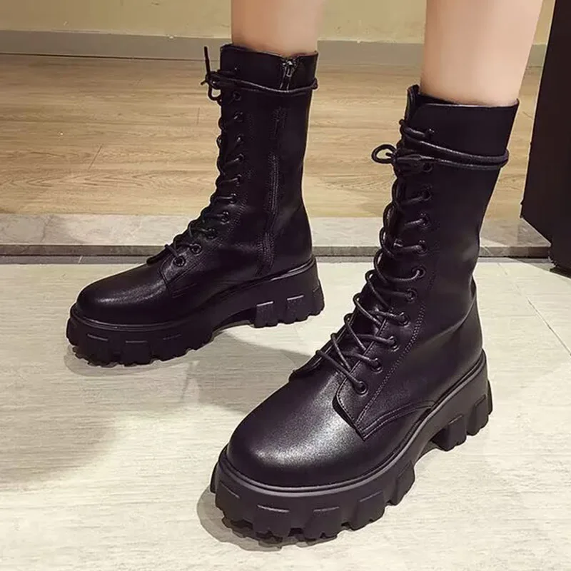 Primavera otoño botines de mujer tacones altos zapatos de