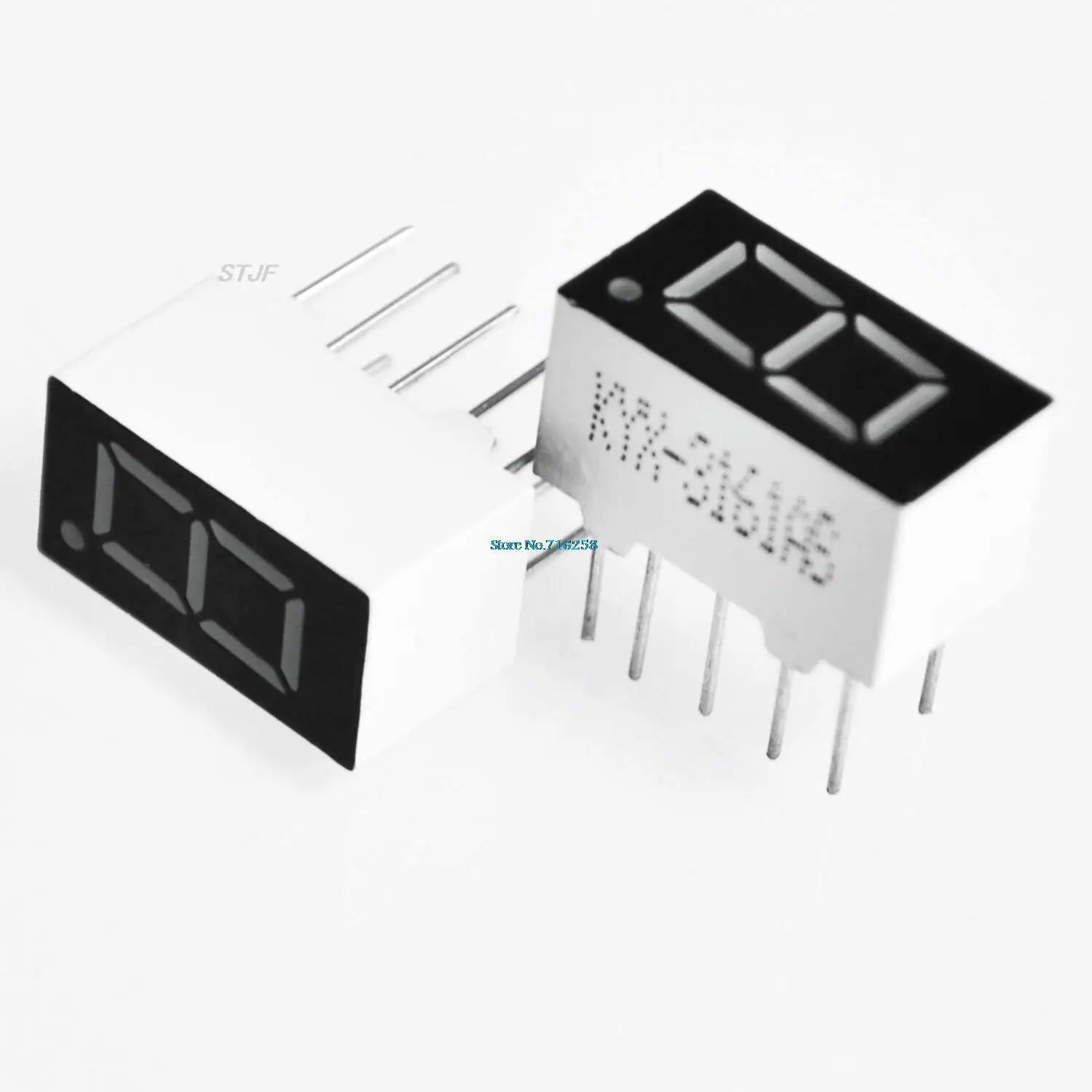 20 Stück LD-3161AS 1 Ziffer 0,36 Zoll ROT 7 SEGMENT LED-ANZEIGE GEMEINSAME KATHODE – Detail 2