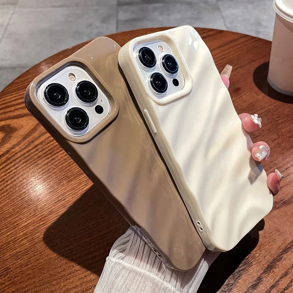 حافظة لهاتف آيفون 17 Air 16 15 14 13 12 Pro Max 11 XS XR X 6 7 8 Plus غطاء مقاوم للصدمات بلون سادة