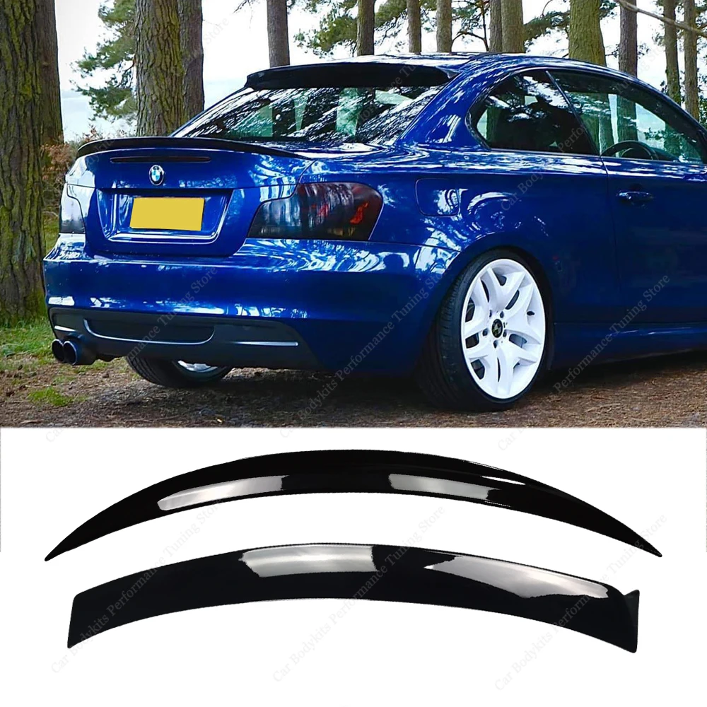 

For BMW E82 MP Style Rear Trunk Spoiler&Rear Roof Spoiler 120d 120i 135i 125i 1M Rear Spoiler Wing 2007-2014 Bodykit Tuning