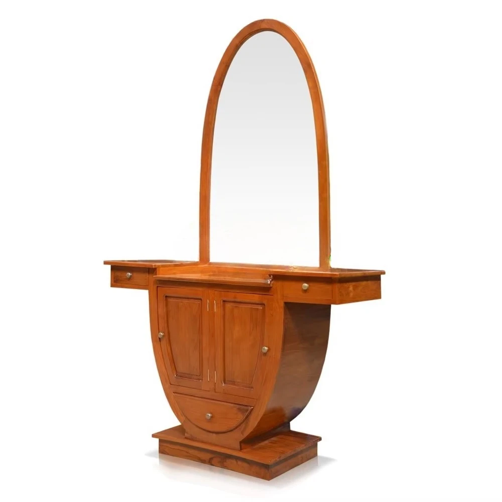 Modern design solid teak vanity stand, mirror cabinet, drawer bathroom vanity