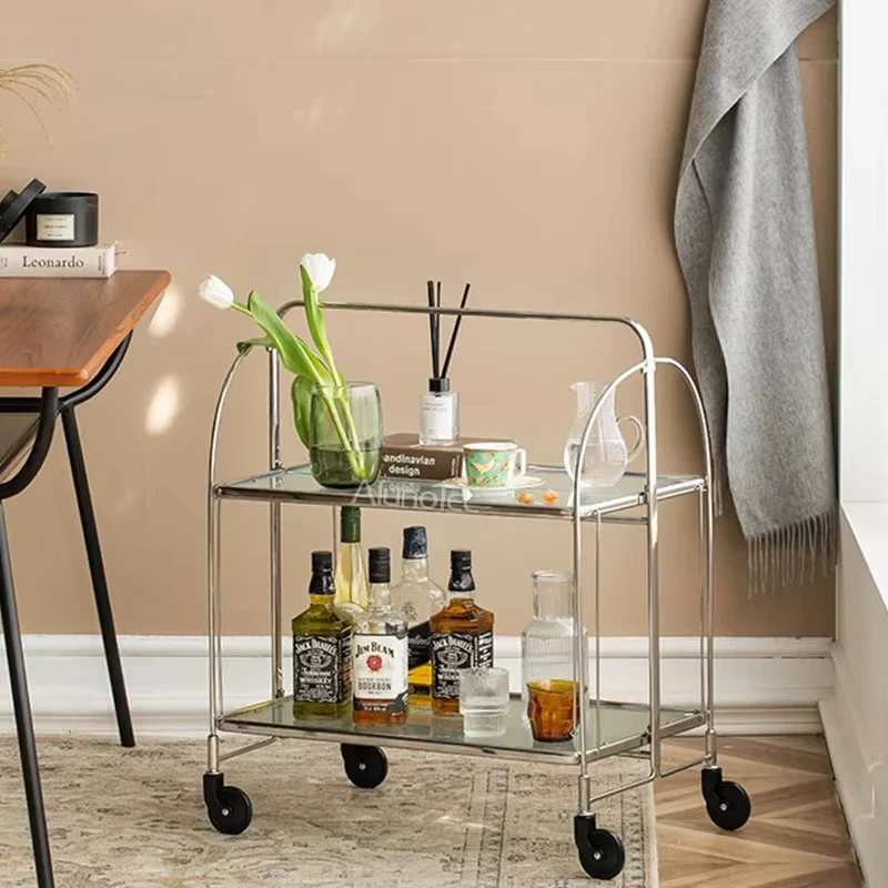 foldable service hand trolley