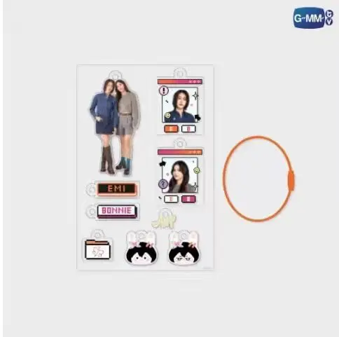 GMMTV Our Love US EmiBonnie ANY OFFICIAL MERCHANDISE Keychain Card