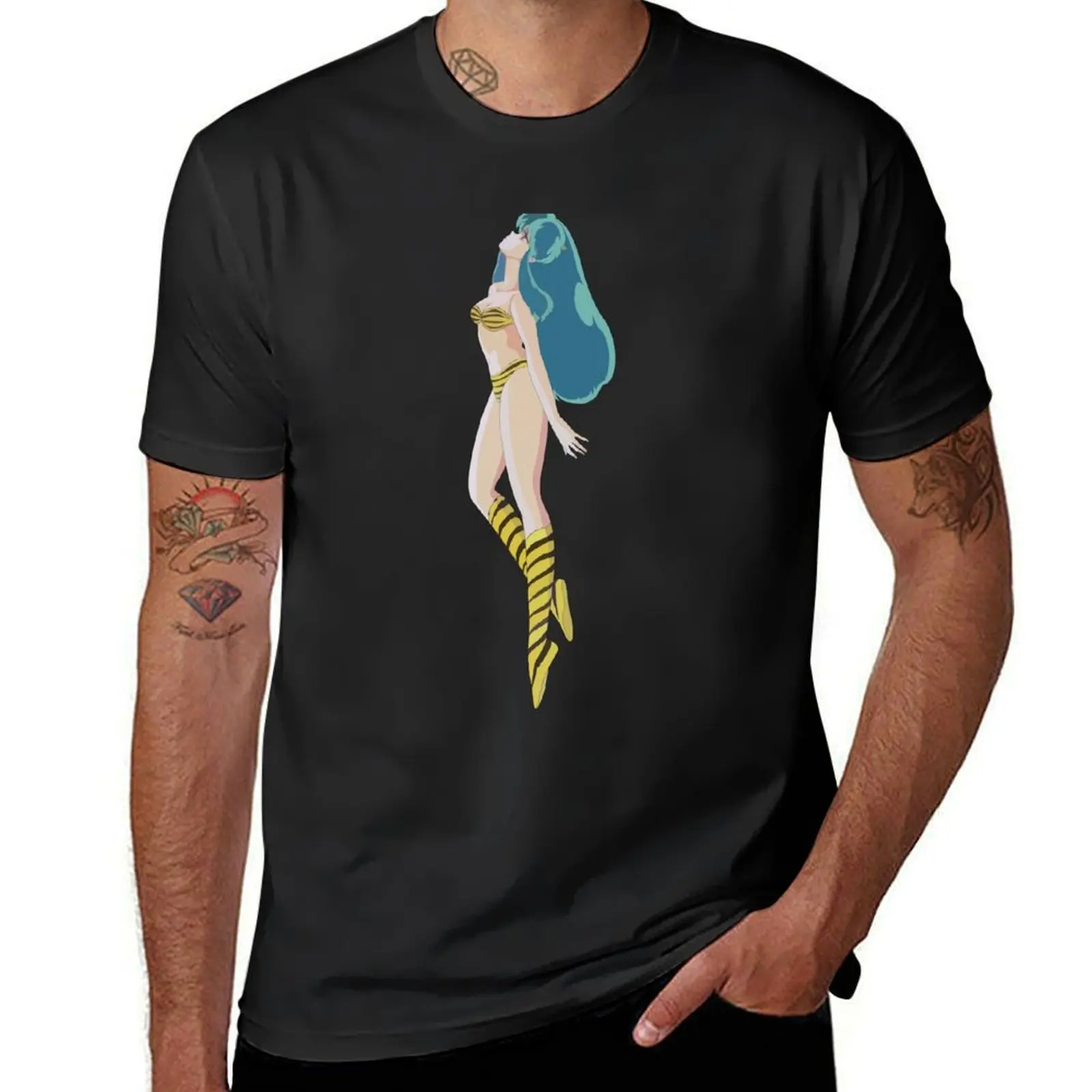 

Lamu Urusei Yatsura T-Shirt sublime customizeds summer tops tshirts for men