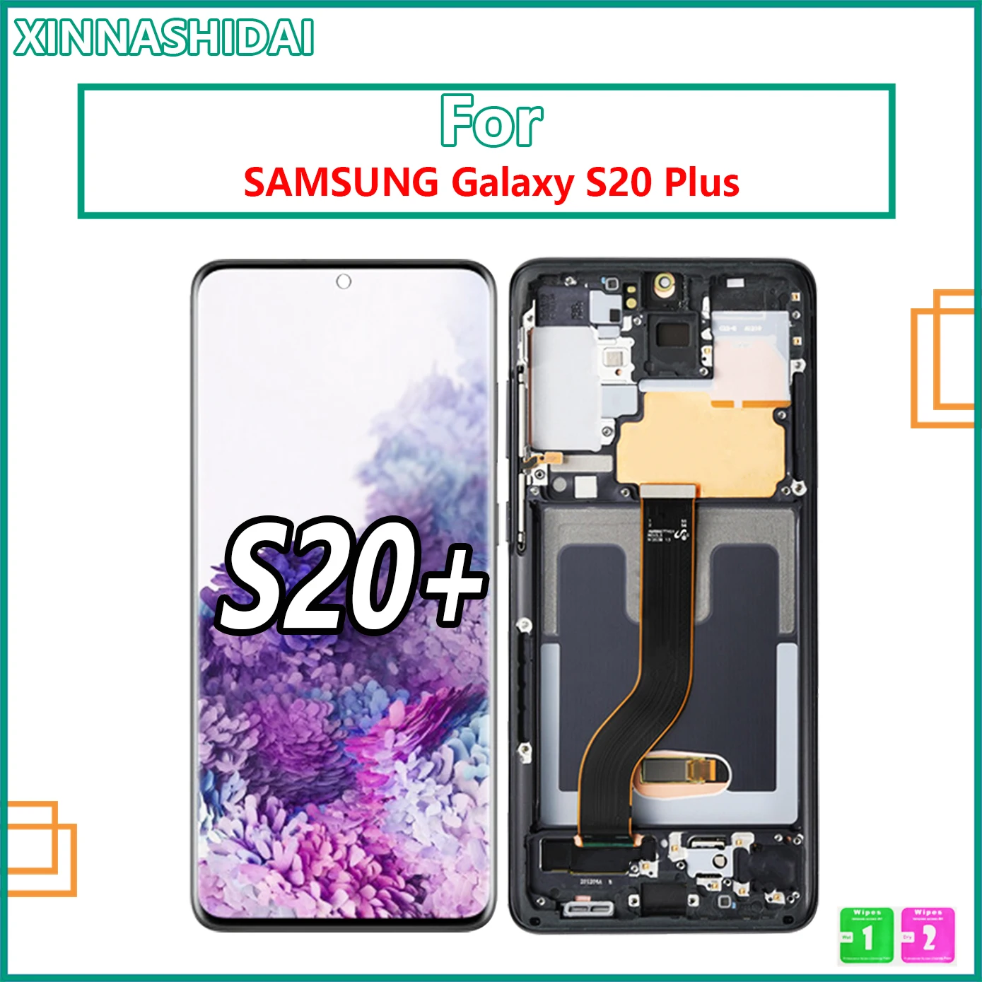 OLED LCD For Samsung Galaxy S20 Plus LCD Display 6.7\