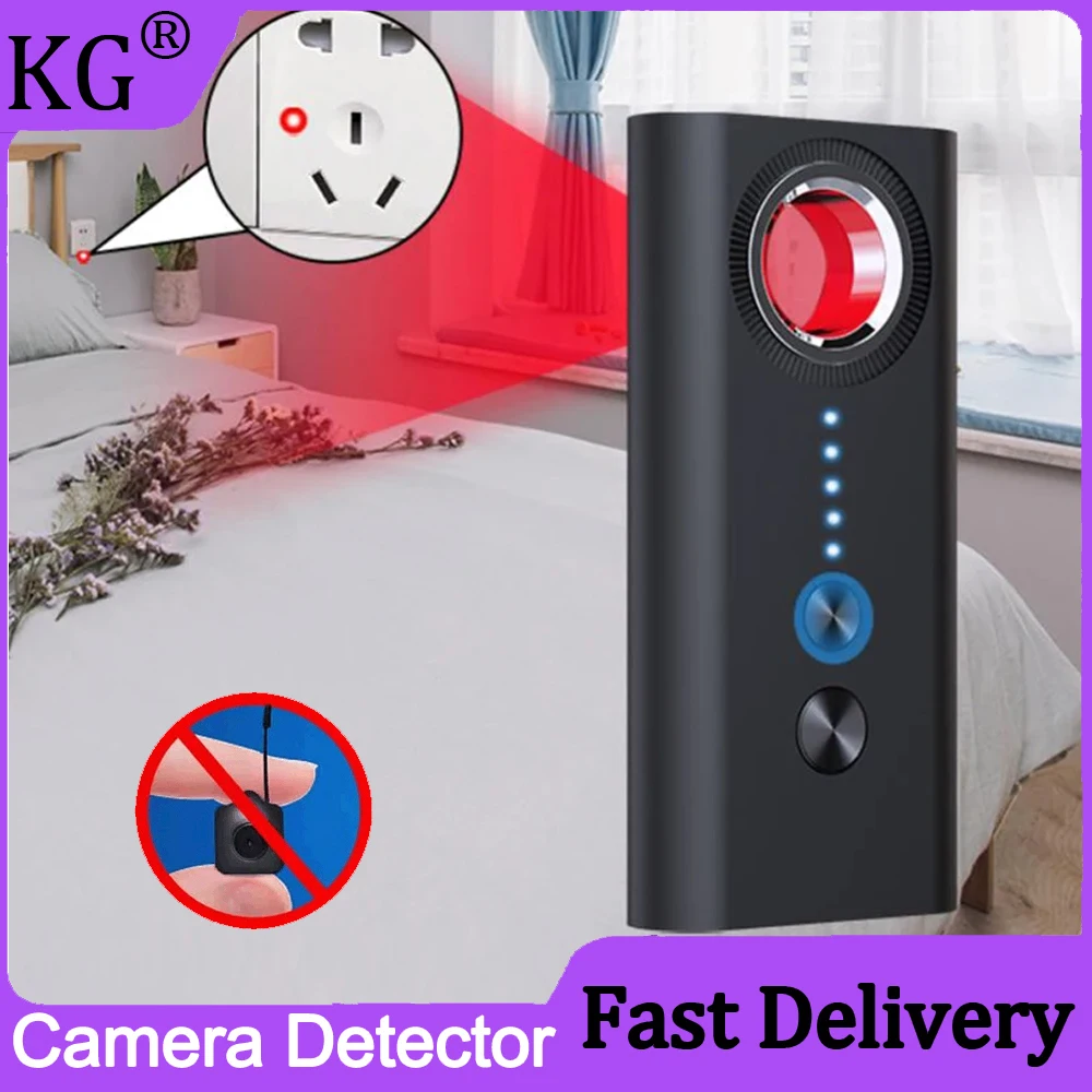 

Hidden Camera Detector GSM Bug Lens Sound Wiretapping GPS Tracker RF Signal Finder Spy Gadgets GPS Detector security protection