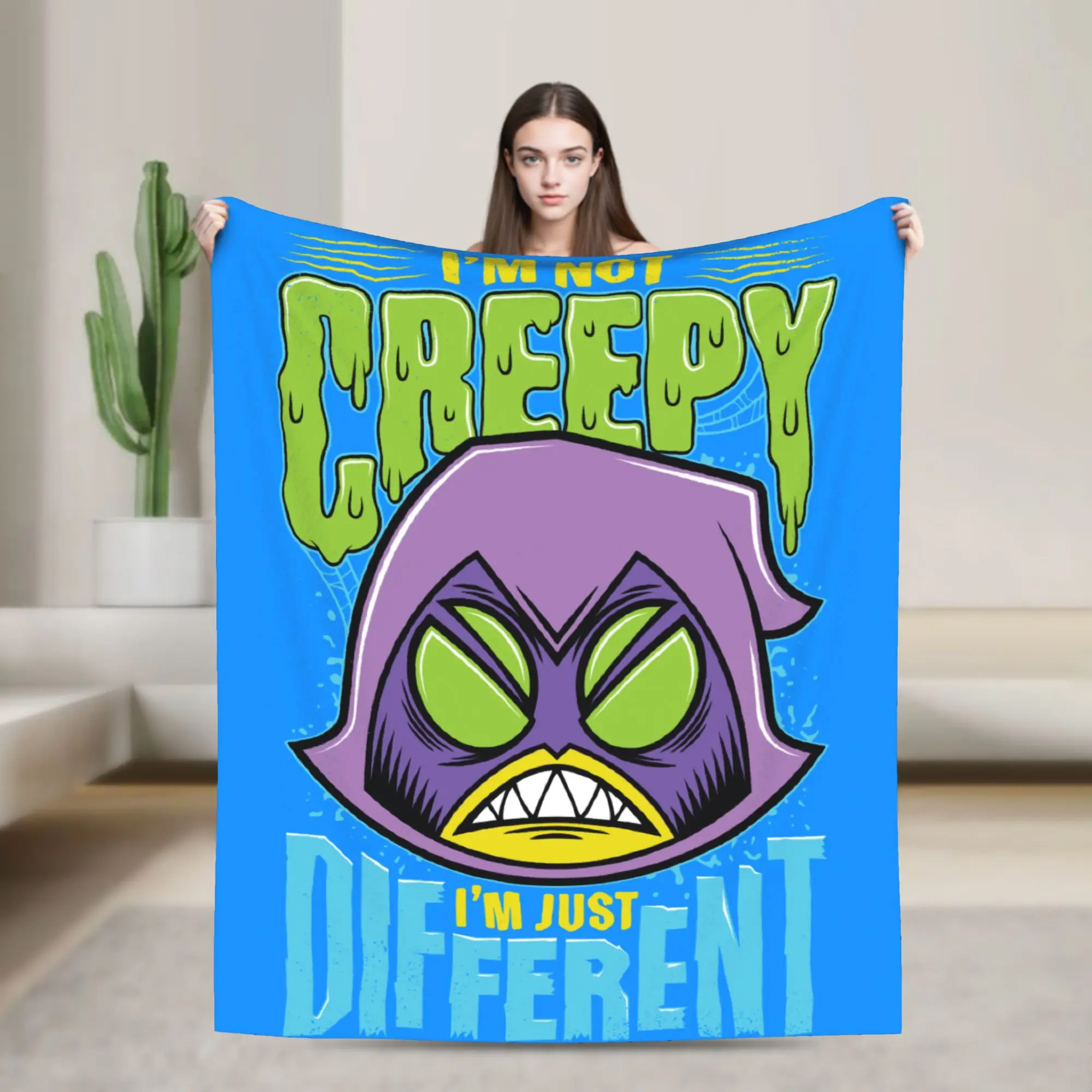 adolescentes-titas-ir-corvo-nao-assustador-eu-sou-diferentes-cobertores-de-la-leve-fino-lance-cobertores-para-cama-sofa-colcha