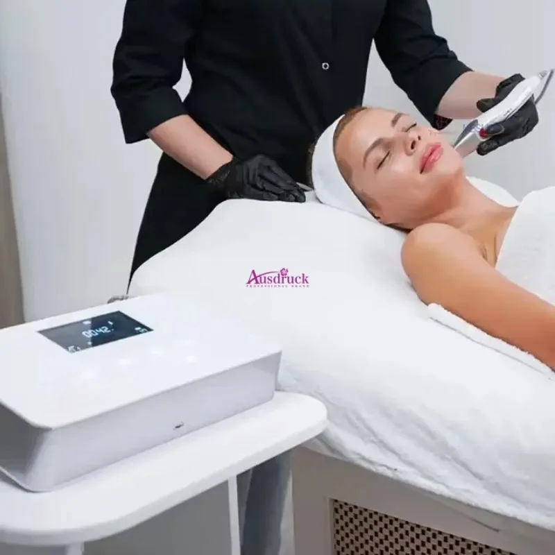 Fractional RF Skin Tightening Wrinkle Removal Face Lifting Rejuvenation Device Anti Aging Equipment Replaceable 64 36 4 Heads