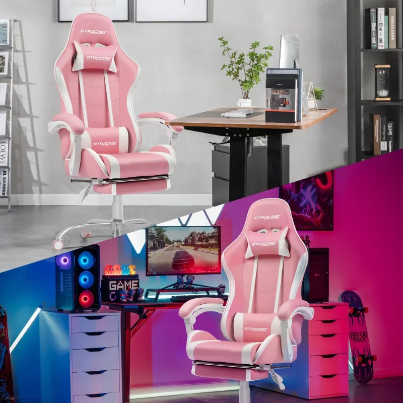 Leather Adjustable Ergonomics Gaming Chair