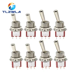 SH T80-T Z1 Series Large Long Handle 12mm Panel Mount Mini Toggle Switch 5A 125VAC